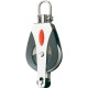 Single block swivel head and becket
