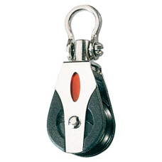 Single block with swivel head
