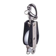 Single with snap shackle and becket