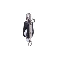 Single with swivel and becket