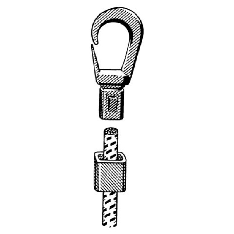 Snap hooks for shock cord
