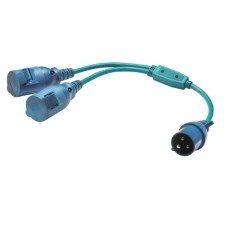 Splitter for CEE-plug