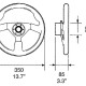 Steering wheel V38