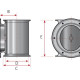 Stern thruster tunnels