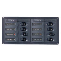 Switch panel with fuses