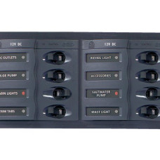 Switch panel with fuses
