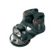 Swivel cleat eye and cleat unit