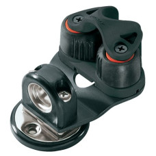 Swivel cleat eye and cleat unit