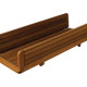 Teak Tabletop Wing Caulked