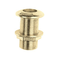 Through hull fittings Brass