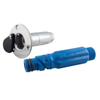 Throughdeck connectors