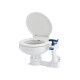Toilet manual turn2lock