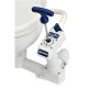 Toilet manual turn2lock