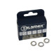 Toothed spring washer