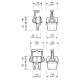 Top mount single lever control