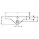 Transom gudgeons