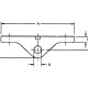 Transom gudgeons