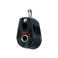 Triple, fixed shackle