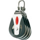 Triple block with swivel shackle