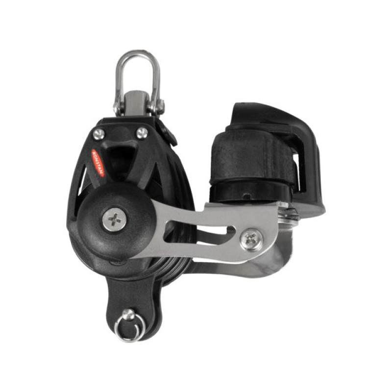 Triple with becket, cleat and swivel shackle