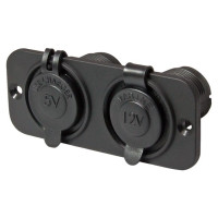 USB socket + 12V socket