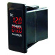 Voltage & Current Dual-meter switch mount