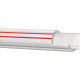 Water hose with textile braiding