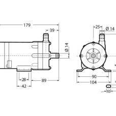 Waterpumps for air conditioning