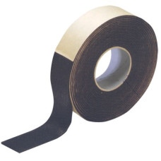 Vinyl Foam Thermal & Sound Insulating Tape, Black