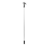Floating Hook with Single End, Anodised Aluminium, Black