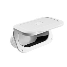 Utility Storage Hatch, Oval, with Lid