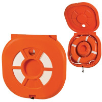 Container with Door for Lifebuoy Ring