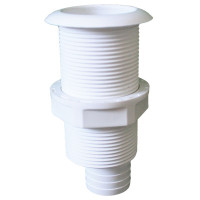 Thru-Hull Threaded with Displaced Hose Bard