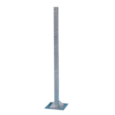 Pole for Mounting Lifebuoy Ring Container with Door