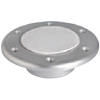 Table Bottom Plate, Flush mounted, Aluminium, Ø150mm-Η.9,5mm