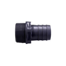 Hose Adaptor for Valve, Threaded BSPP, Plastic