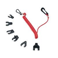 Kill Switch Key with Coil Lanyard, Set