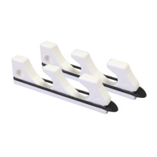 Storage Rack (Pair) for Fishing Rods, White