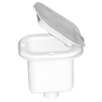 Case for Shower Head, Square, with Lid