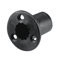 Socket, Flush mounted, for 37660 Adjustable Fishing Rod Holder, Black