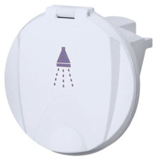 Case for Shower Head, with Round Lid