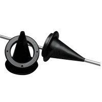 Cable Boot with Plastic, Embedded Ring