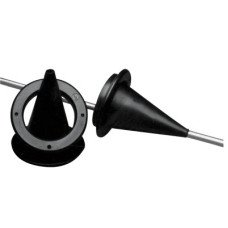 Cable Boot with Plastic, Embedded Ring