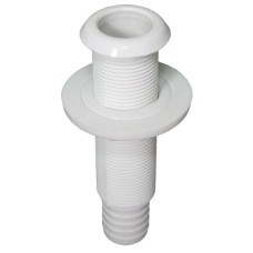 Thru-Hull Threaded with Standard Flange and Hose Barb