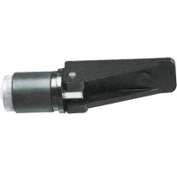 Expanding Drain Plug, Adjustable, Ø22mm, Black