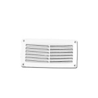 Ventilation Shaft Grilles Cover, ASA, White