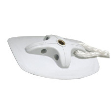 Rowlock socket for Inflatable boat, grey