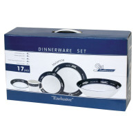 Dinnerware Set “Exclusive”, 17 Pieces