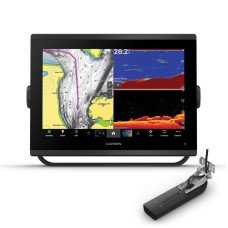 Garmin Fishfinder Plotter GPSMAP 1223xsv, with Map Greece & Sensor GT51