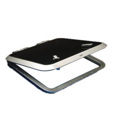 Deckhatch with stay, low profile,Ext.555x425 mm, Int.500x370mm